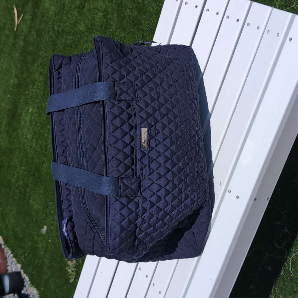 Vera Bradley Navy Weekender